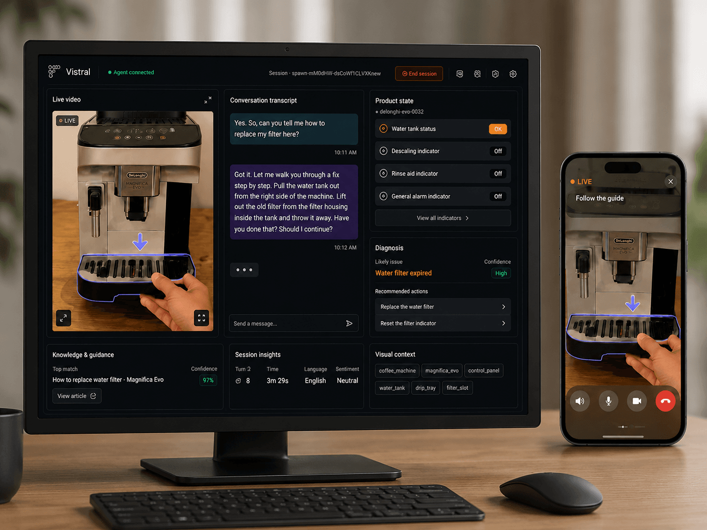 Remote Resolution Agent product walkthrough